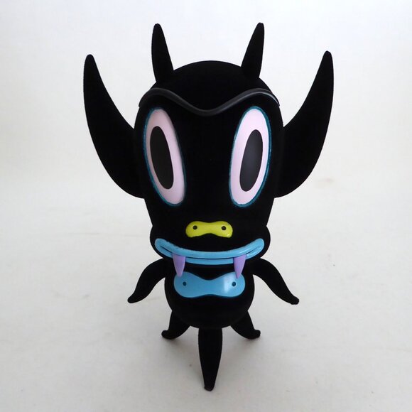 NEW 2006 7” LE #384/500 HOT CHA CHA CHA BLACK DEVIL DEMON DESIGNER VINYL FIGURE - Picture 4 of 14